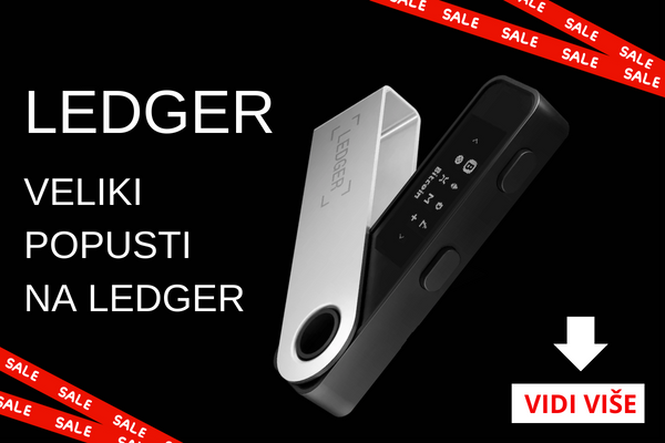 kripto novčanik LEDGER ledger novčanik za kriptovalute